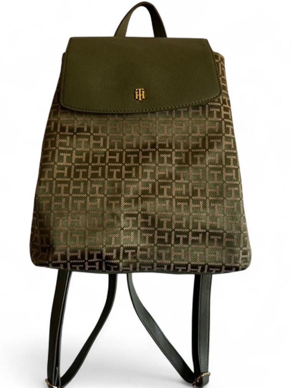 Tommy Hilfiger Logo-Pattern Backpack